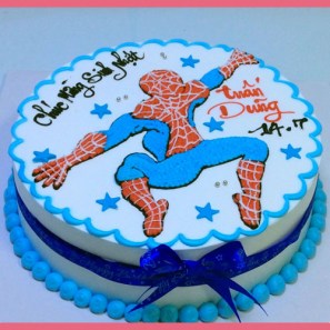 bánh sinh nhật siêu nhân người nhện